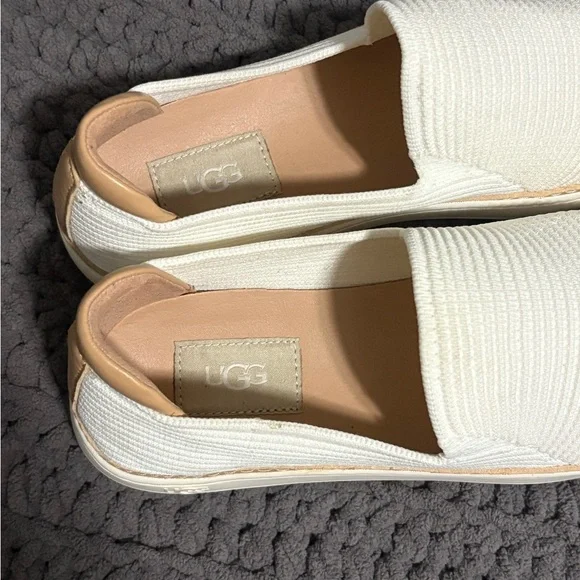 UGG Cream Slip-On Shoes - Picture 3 of 5